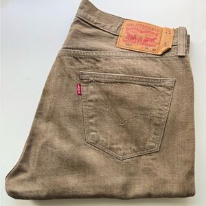 Levi's 501 White Oak Cone denim. 36x29 (tag says 32) Made in USA.